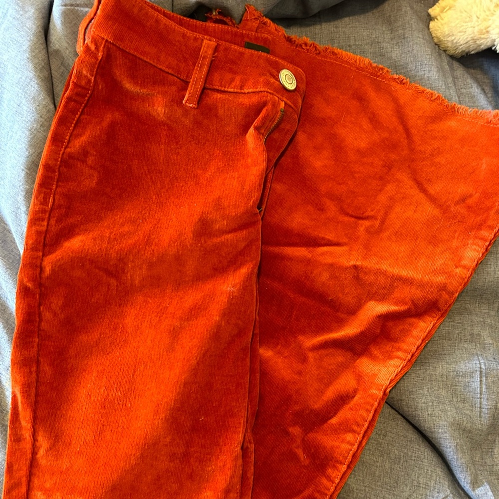 Burnt orange bell bottoms